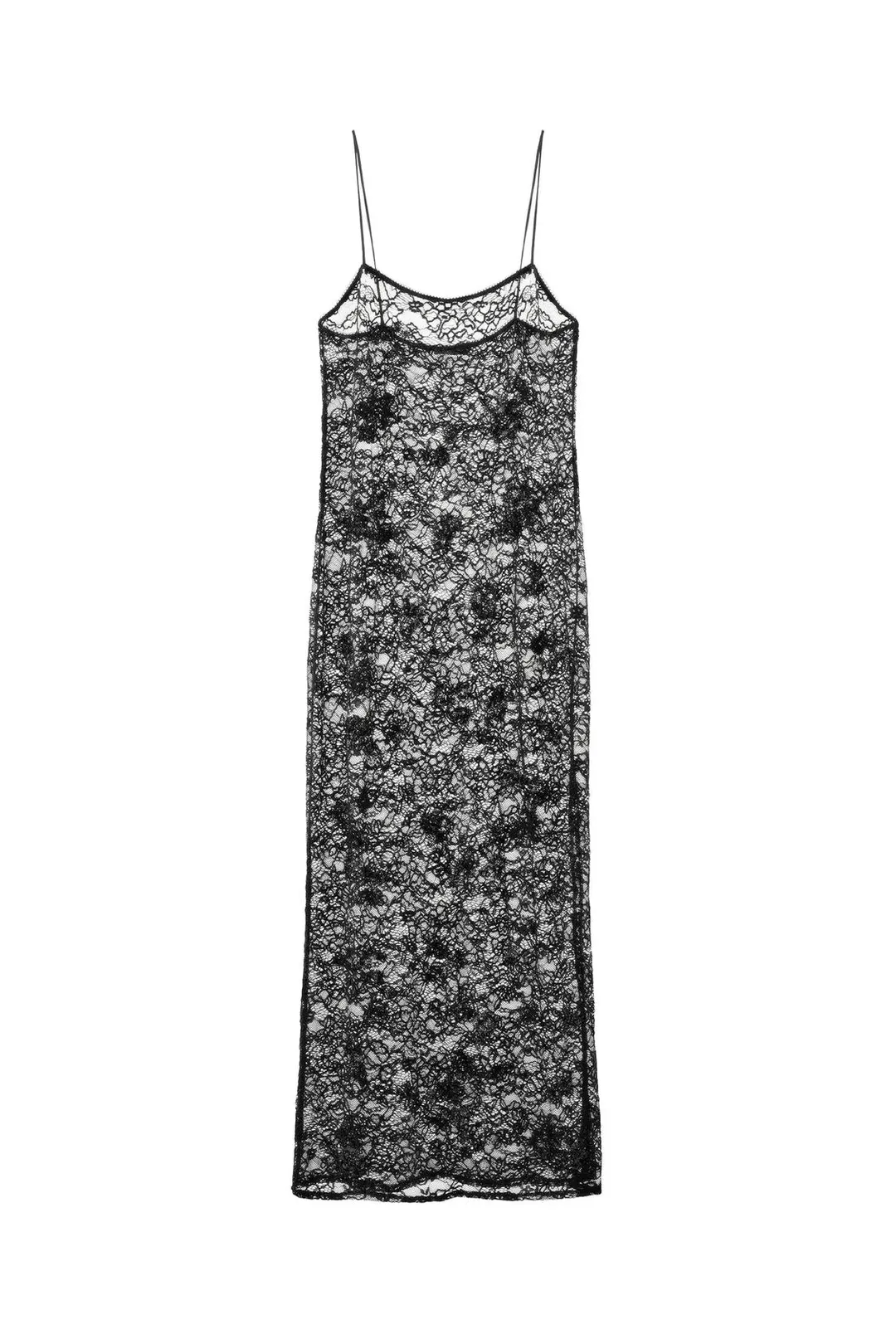 Платье миди из кружева, Zara