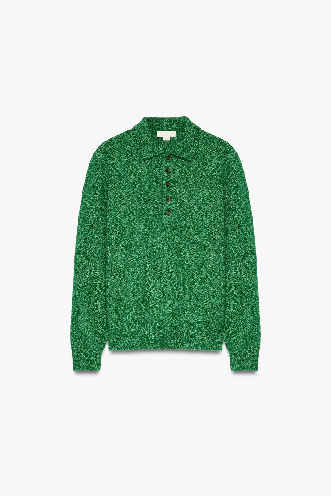 Трикотажное поло из смесовой шерсти, Zara