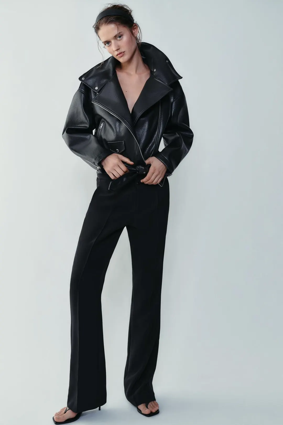 Куртка-косуха под кожу, Zara