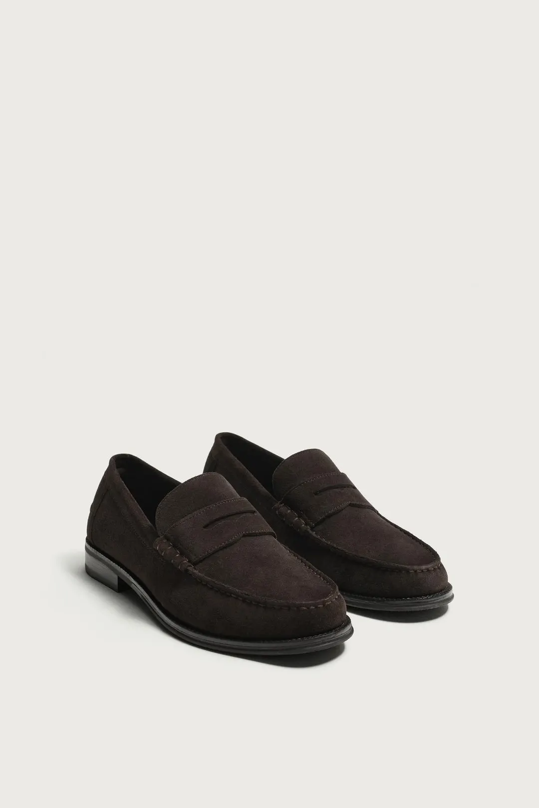 Кожаные пенни-лоферы, Zara