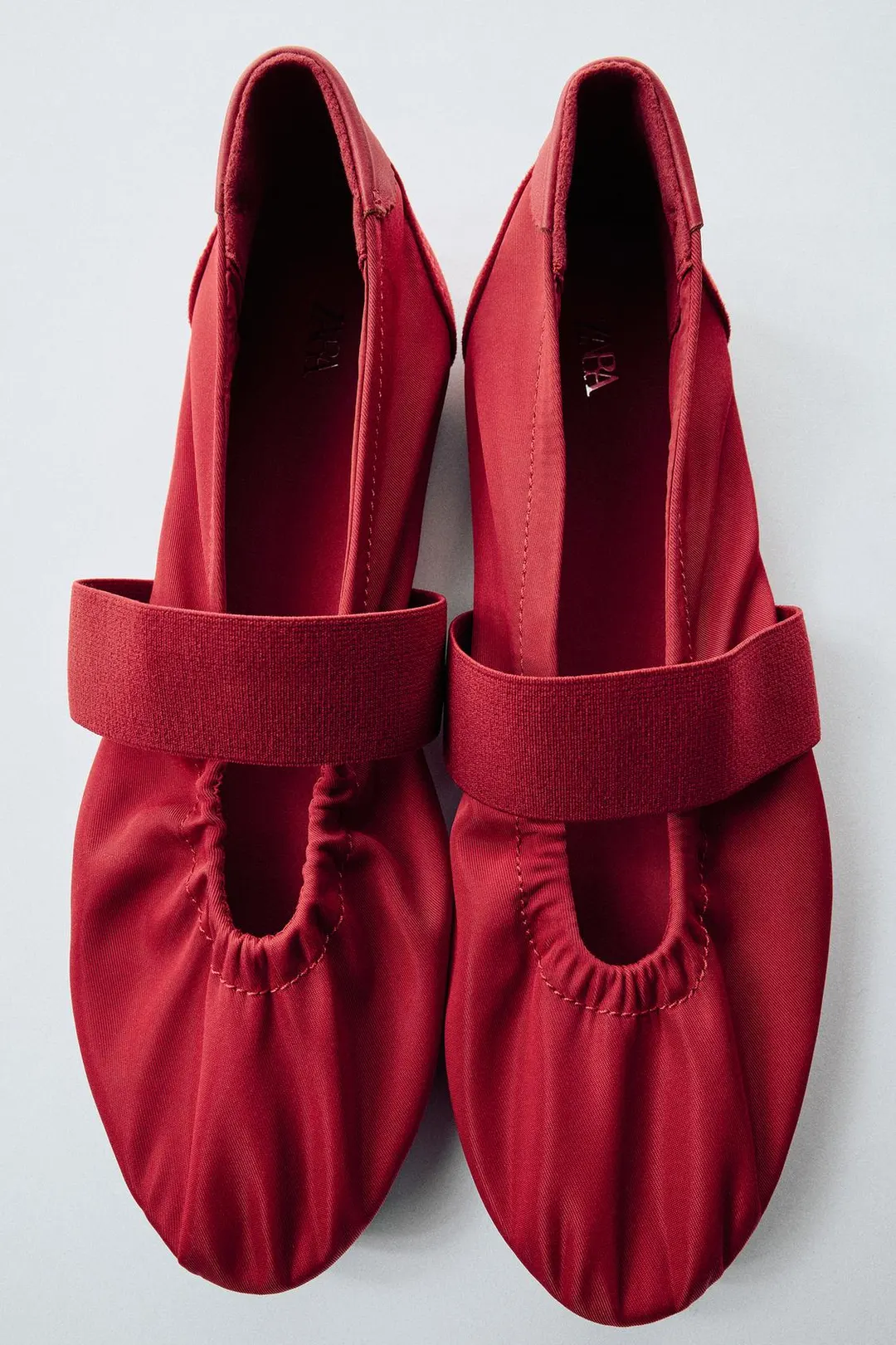 Балетки спортивные с эластичными ремешками, Zara