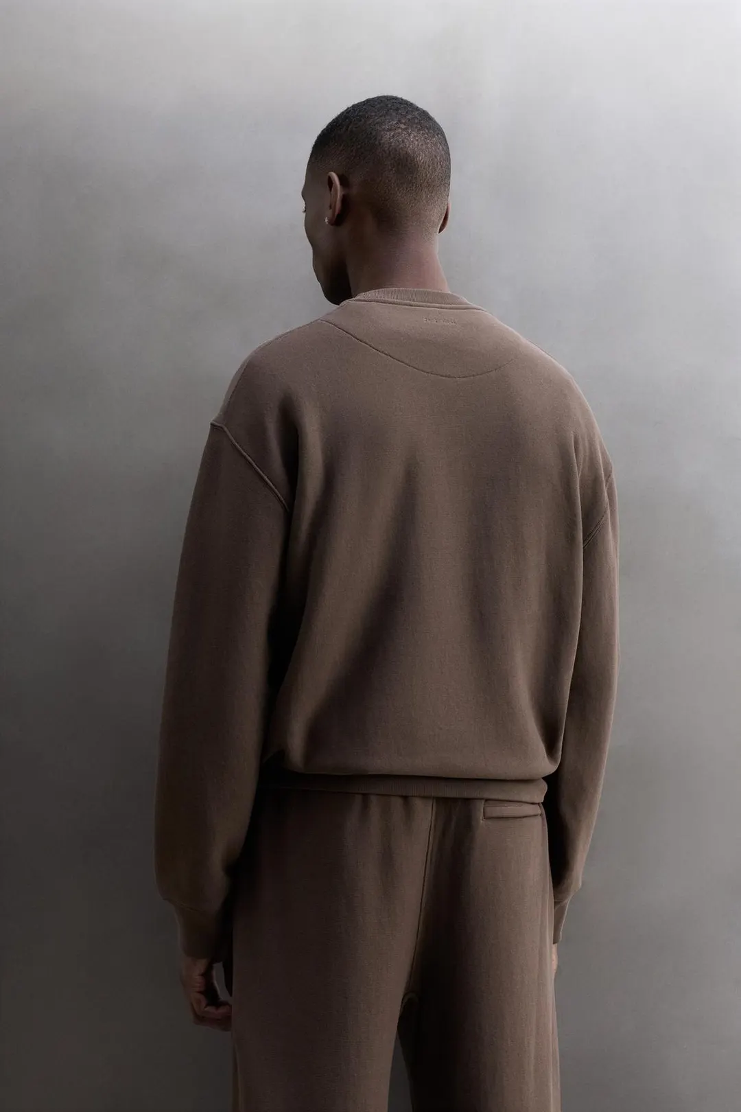 Свитшот свободного кроя с круглым вырезом, Zara