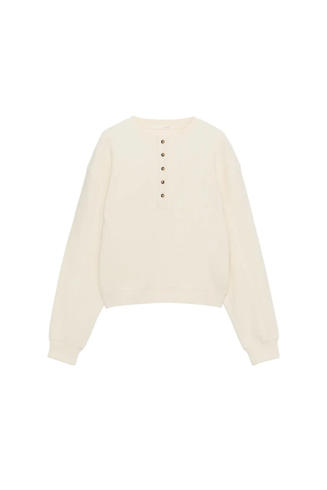 Свитер вафельной вязки из хлопка, Zara