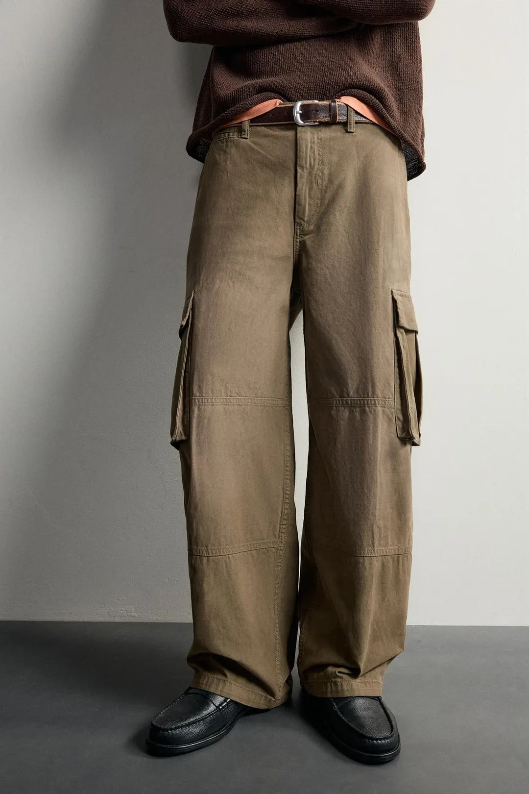 Брюки карго баллоны, Zara