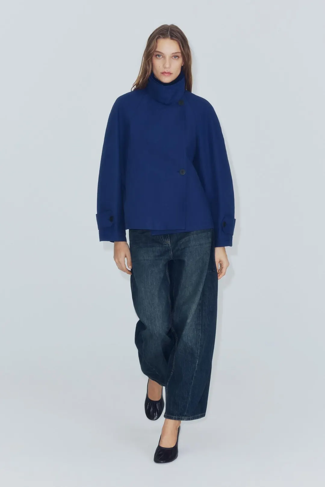 Короткий тренч ZW Collection, Zara
