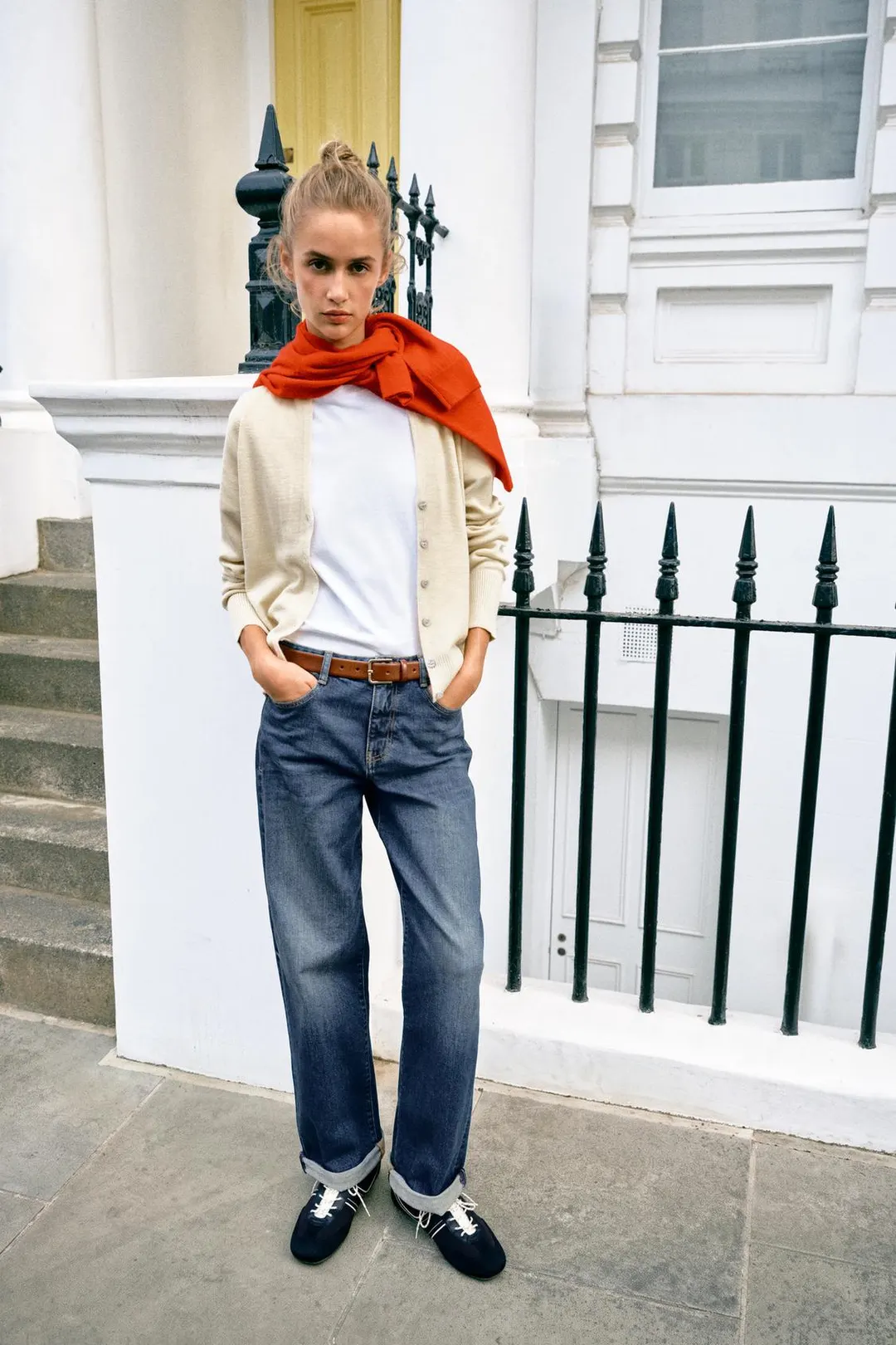 Кардиган с V-образным вырезом, Zara