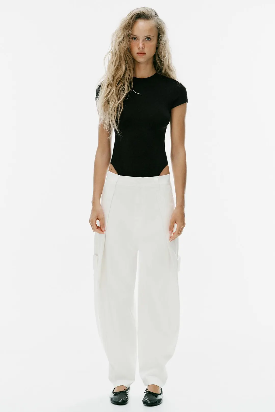 Боди с короткими рукавами, Zara