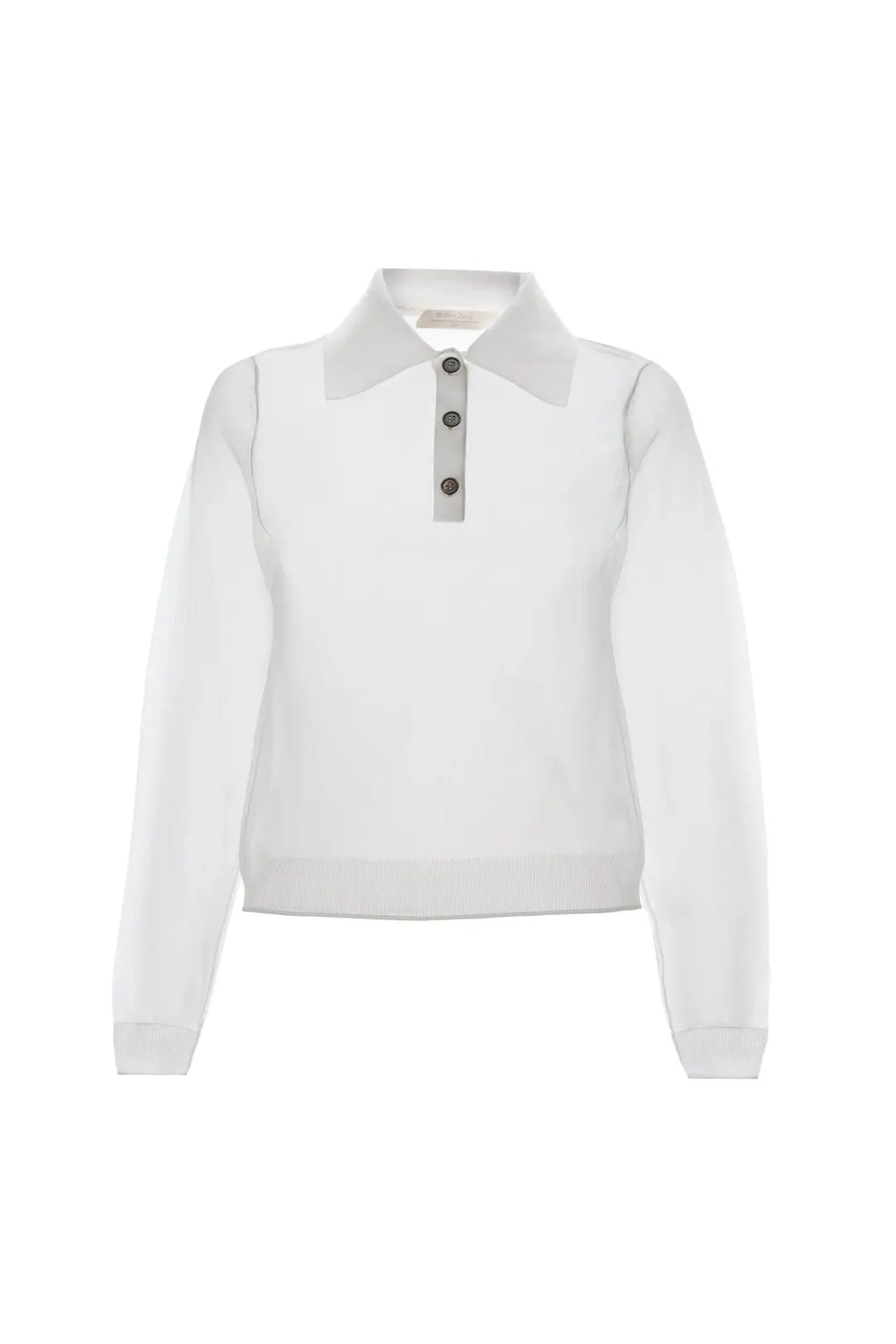 Полупрозрачное вязаное поло Limited Edition, Zara