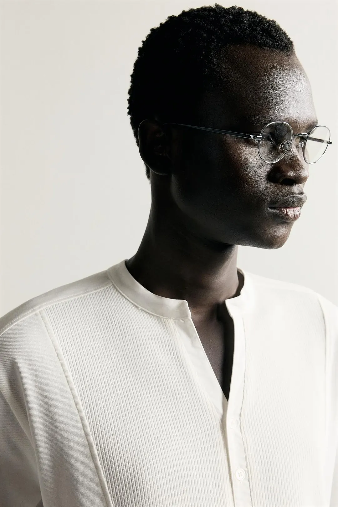 Футболка хенли свободного кроя, Zara
