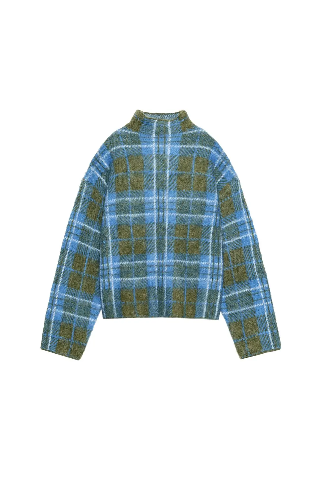 Вязаный джемпер в клетку, Zara