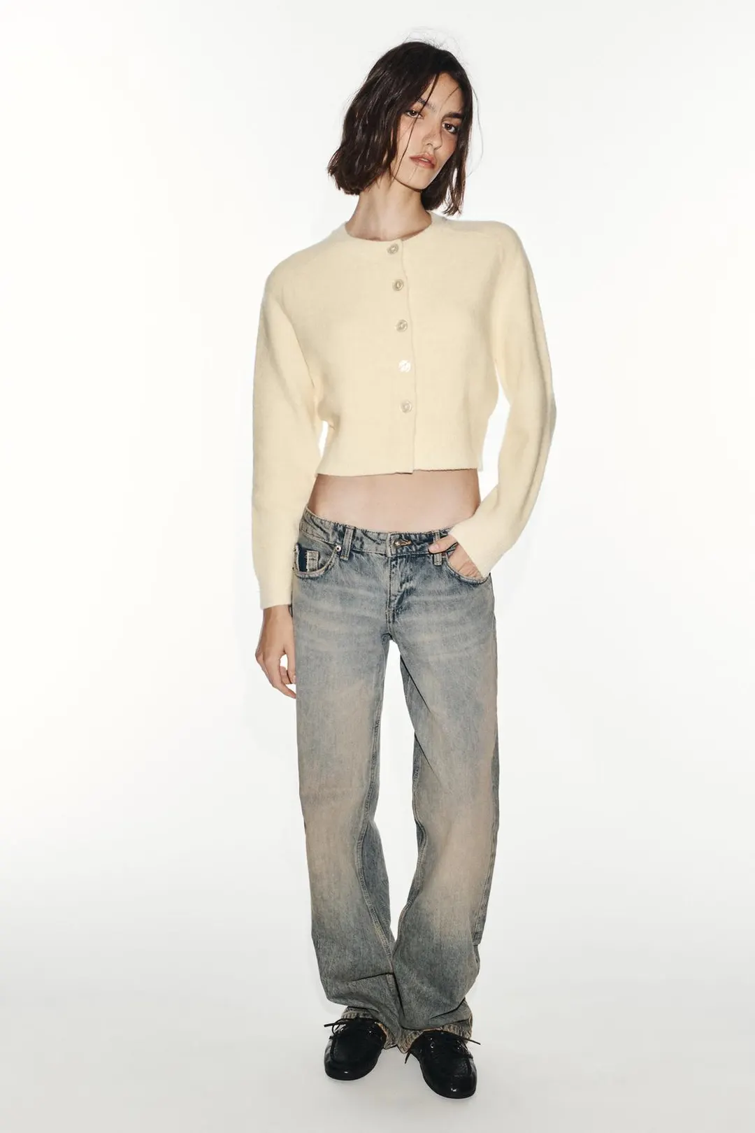 Кардиган из мягкого трикотажа, Zara