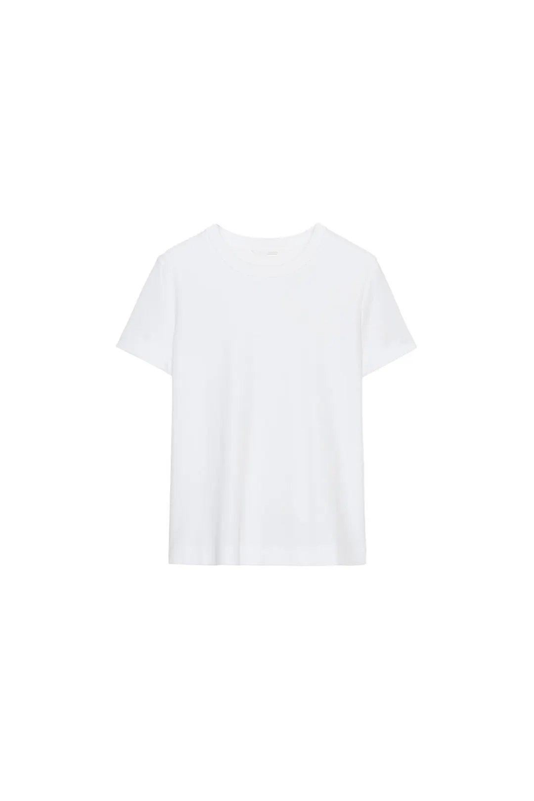 Футболка из интерлока с короткими рукавами, Zara