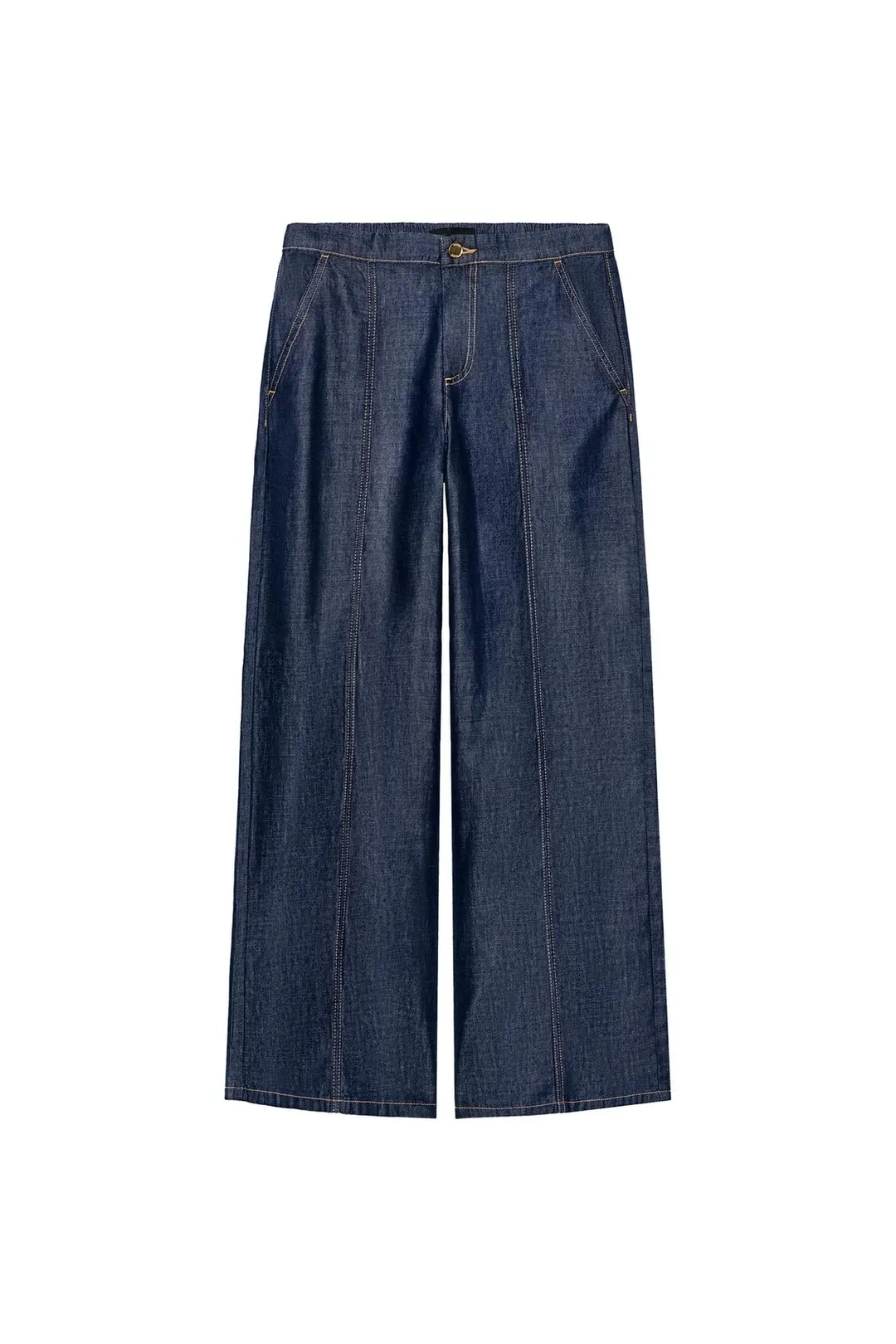 Джинсы-джоггеры с высокой посадкой и широкими штанинами Z1975, Zara