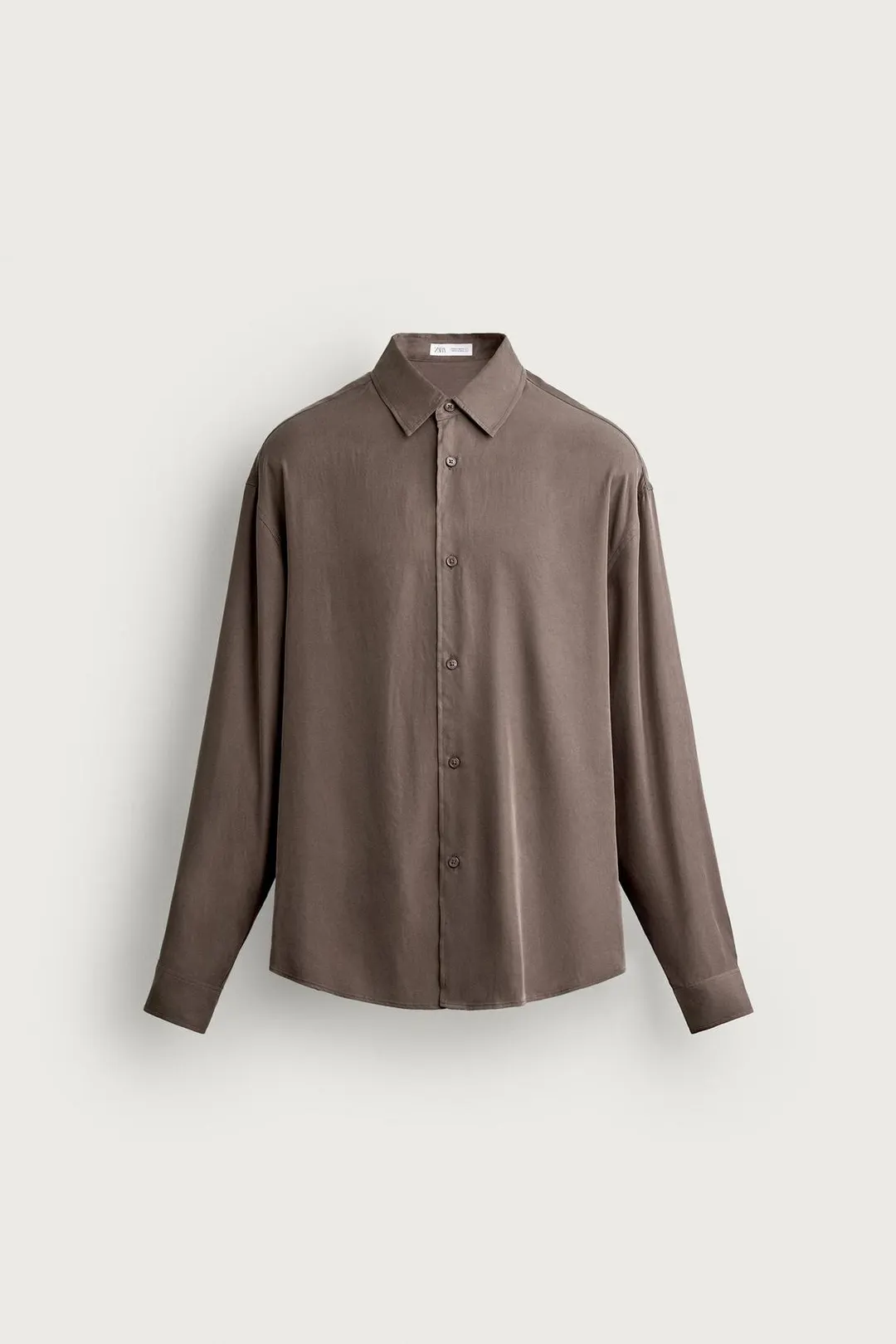 Струящаяся рубашка свободного кроя, Zara