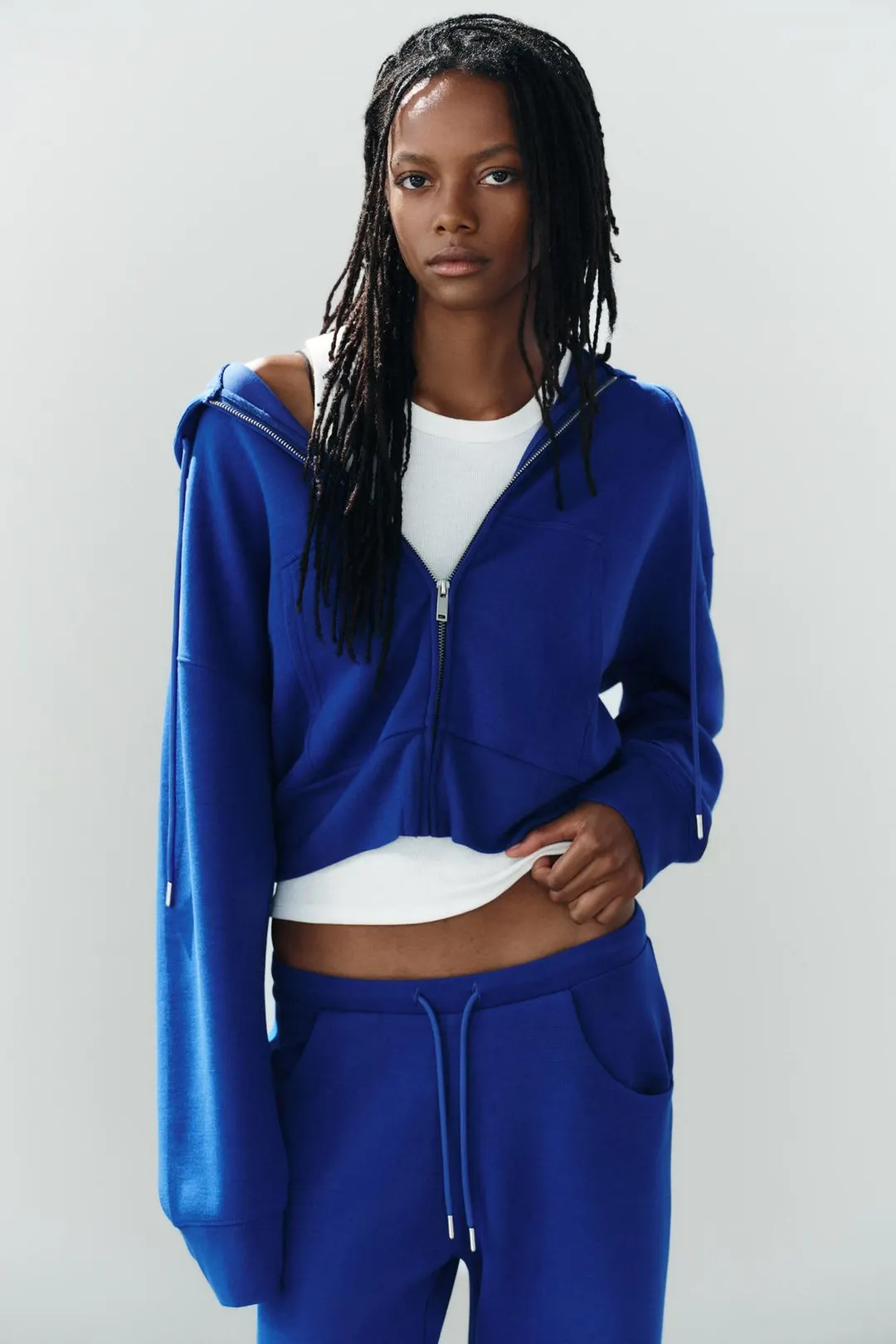Худи из интерлока, Zara