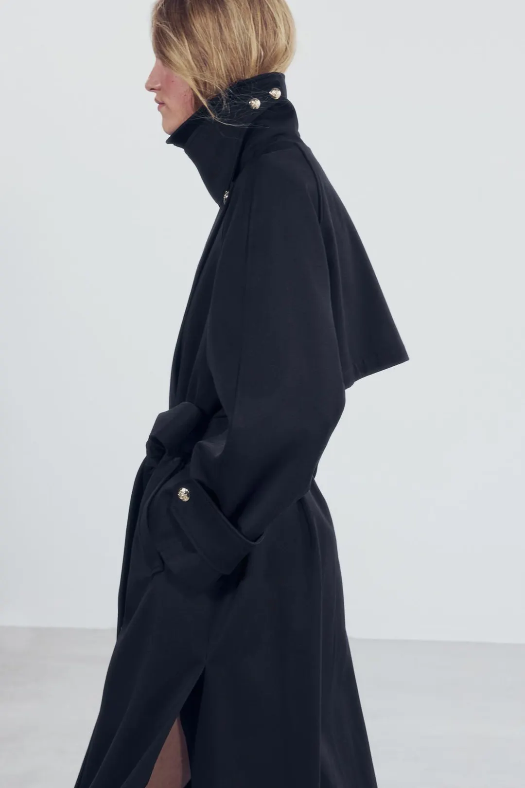 Длинный тренч ZW Collection, Zara