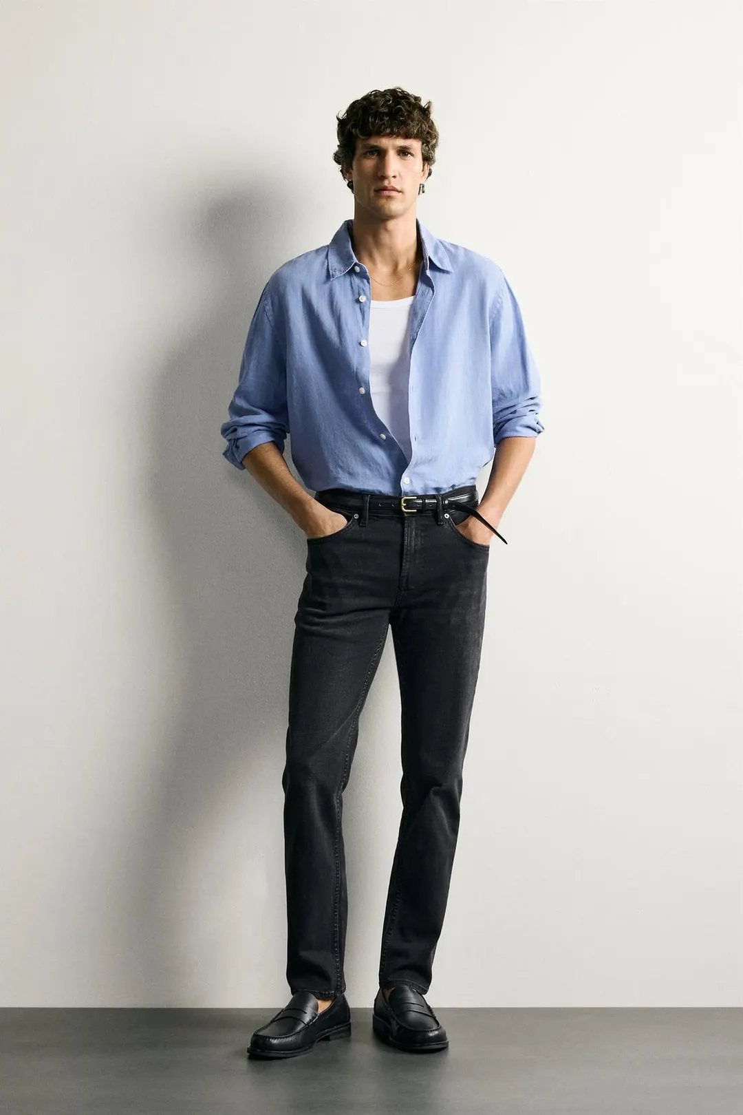 Джинсы базовые облегающего кроя, Zara