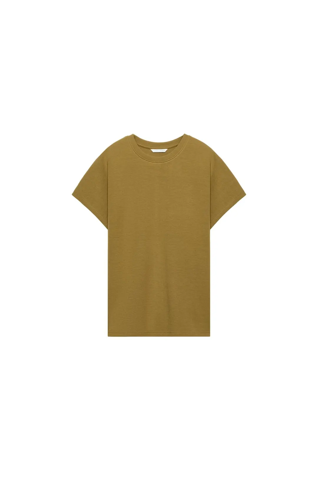 Футболка из интерлока с короткими рукавами, Zara