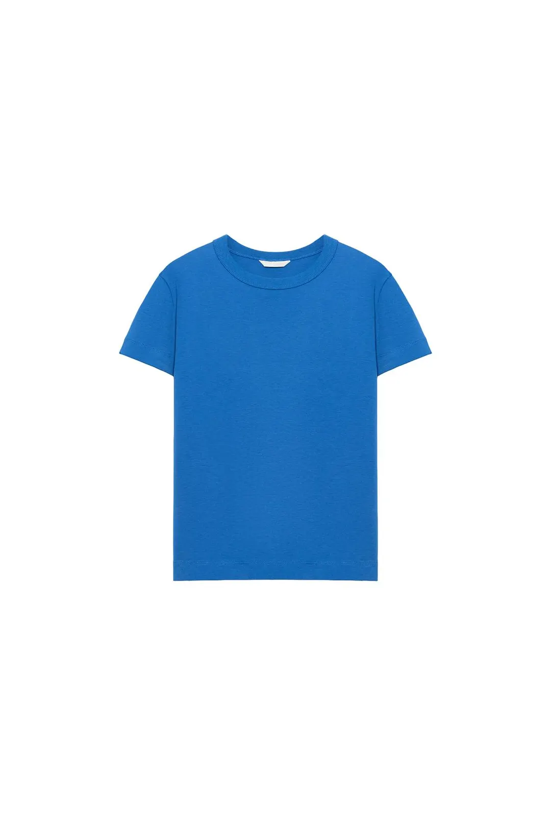 Футболка из интерлока с короткими рукавами, Zara