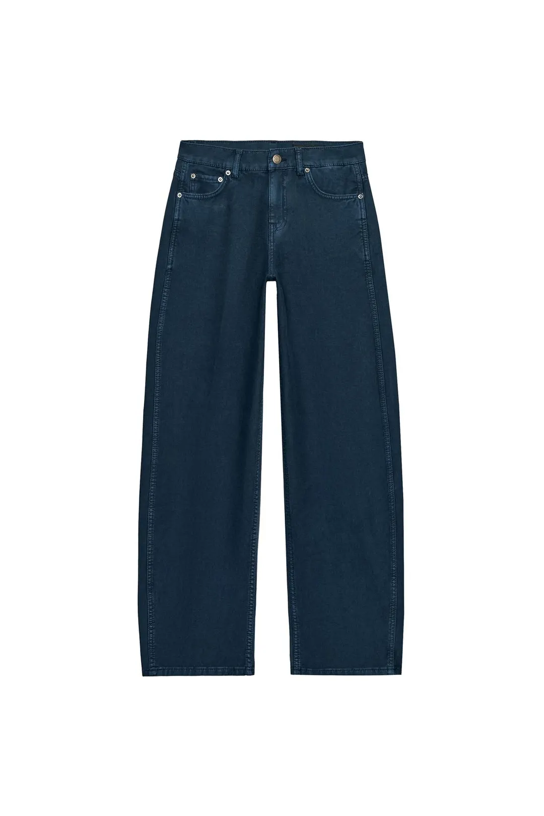 Джинсы ZW Collection прямого изогнутого кроя средней посадки, Zara