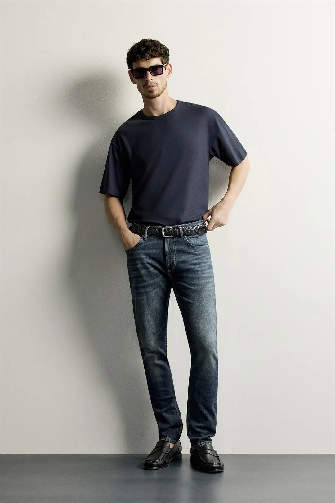 Джинсы базовые облегающего кроя, Zara