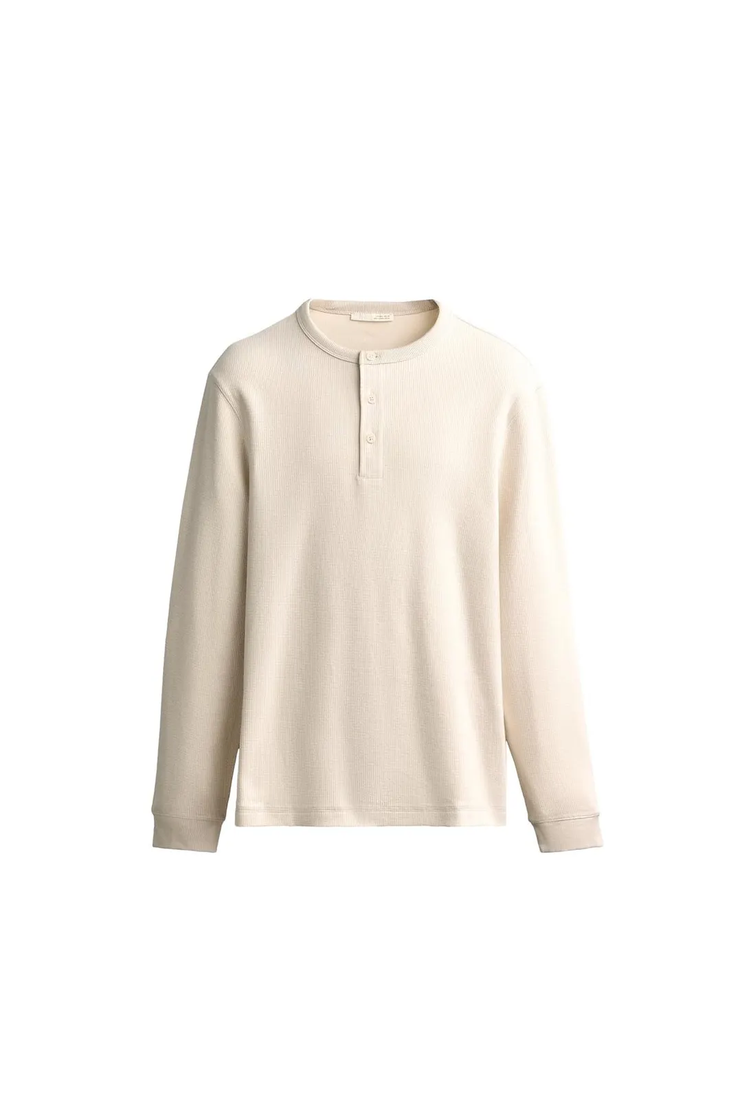 Футболка хенли плотной структуры, Zara