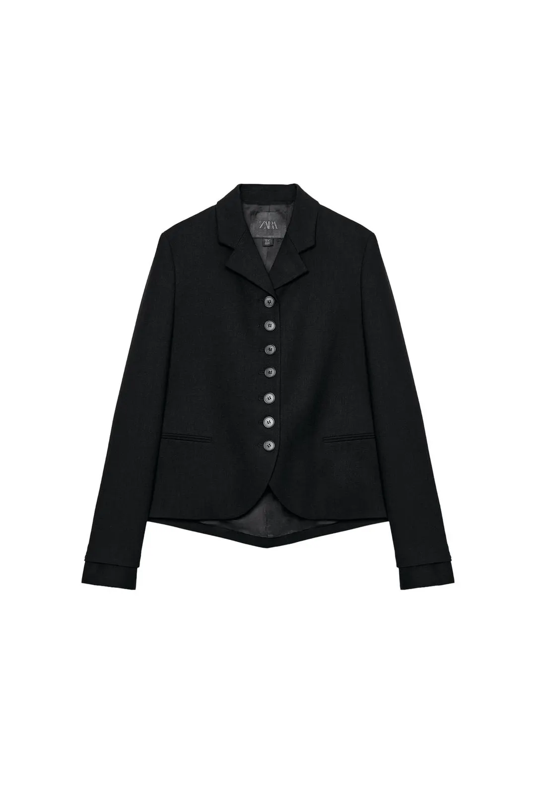 Блейзер прямого кроя на пуговицах ZW Collection, Zara