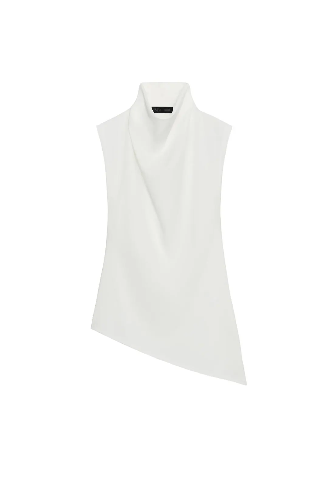 Топ струящийся асимметричный, Zara