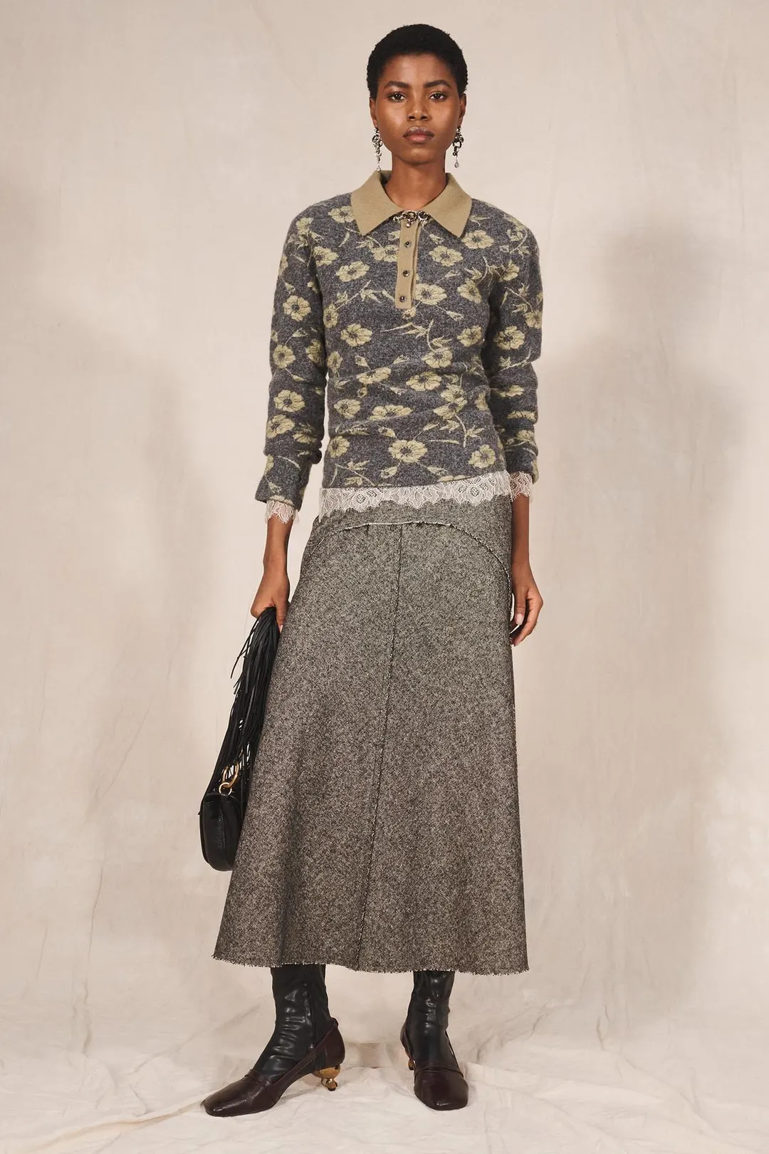 Юбка длинная расклешенная Limited Edition, Zara