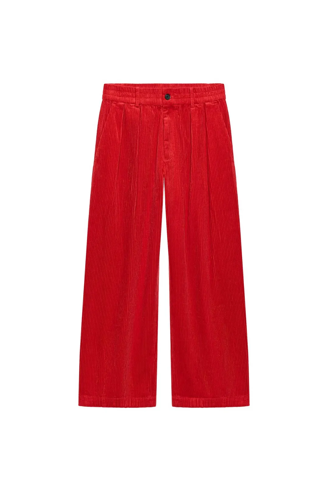 Брюки из эластичного вельвета ZW Collection, Zara