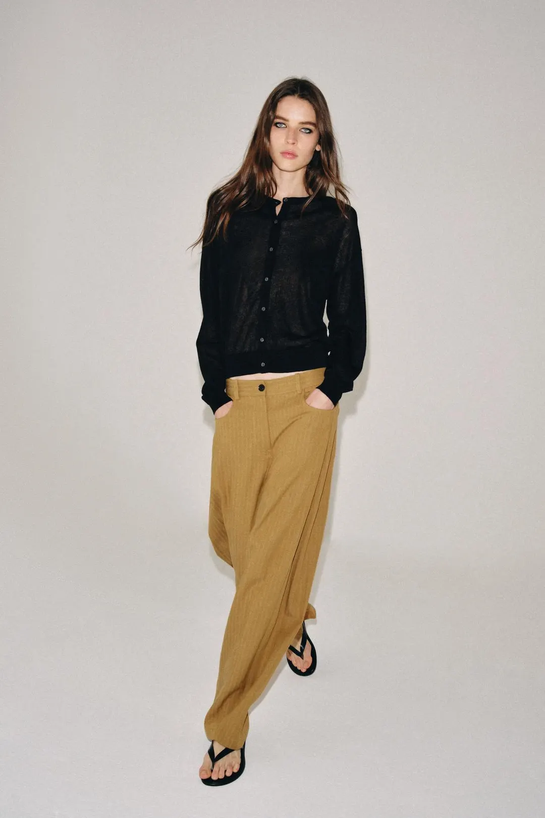 Кардиган тонкой вязки, Zara