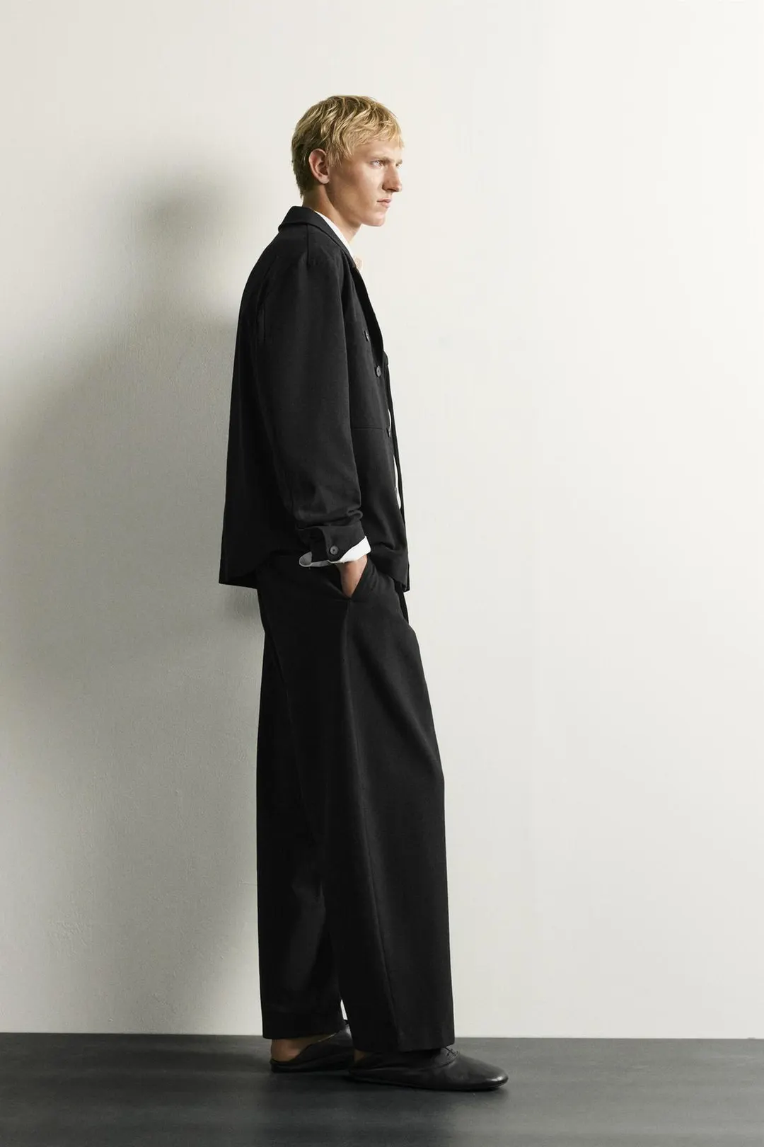 Брюки кроя баллон с запахом, Zara