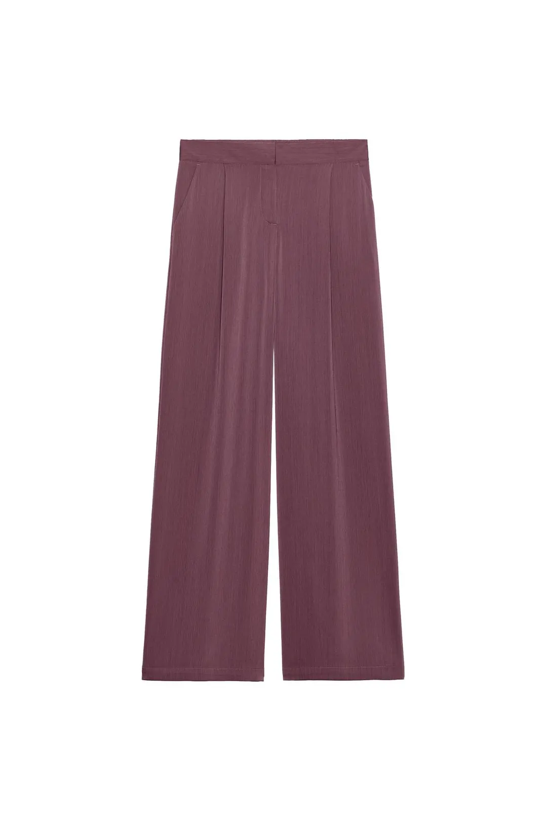 Брюки струящегося кроя с широкими штанинами, Zara