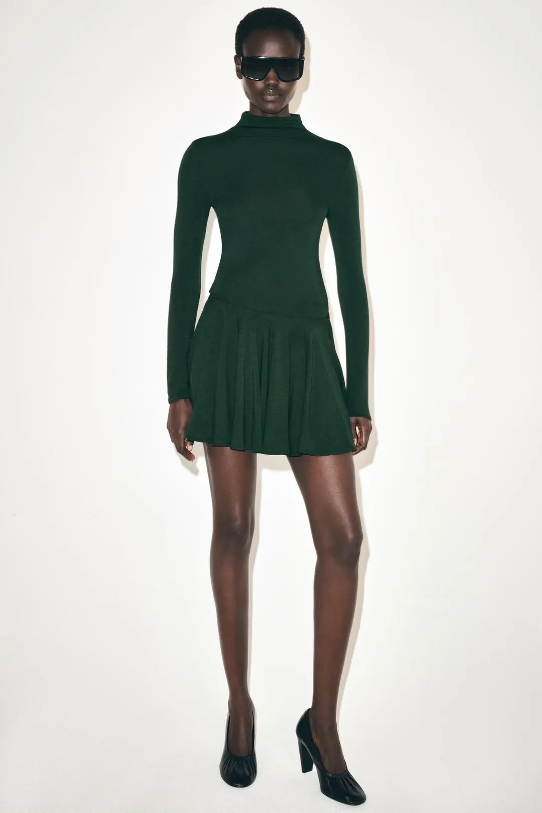 Короткая струящаяся юбка, Zara