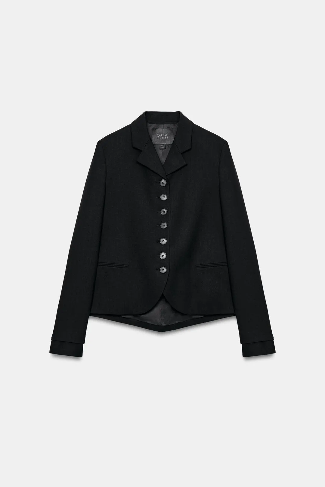 Блейзер прямого кроя на пуговицах ZW Collection, Zara