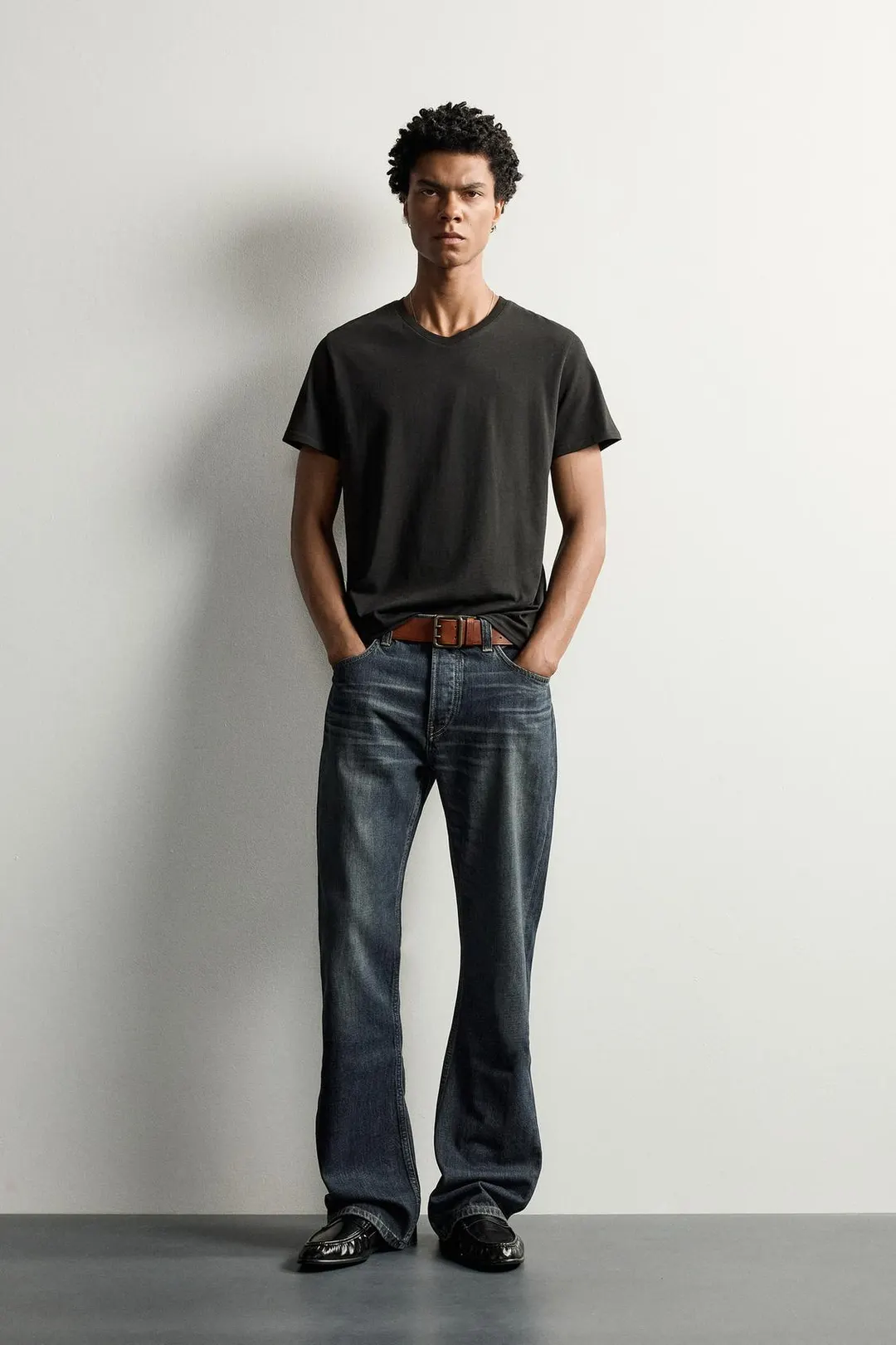 Джинсы расклешенного кроя, Zara