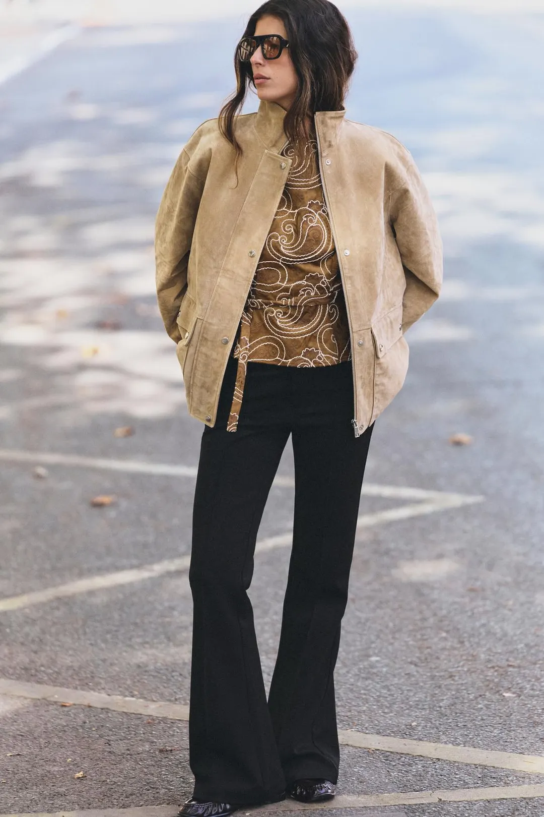 Брюки клеш, Zara