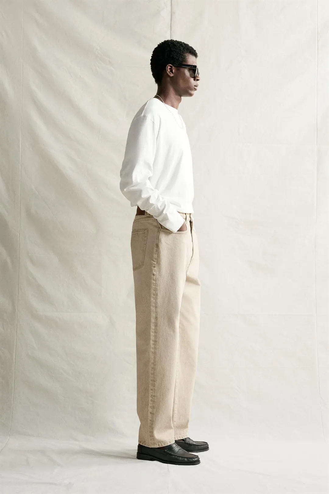 Джинсы прямого кроя до щиколотки, Zara