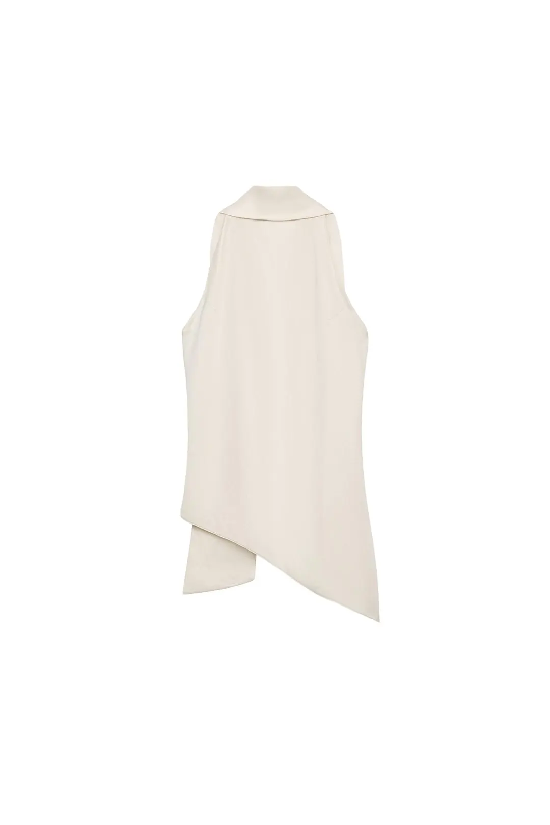 Асимметричный топ с завязкой ZW Collection, Zara