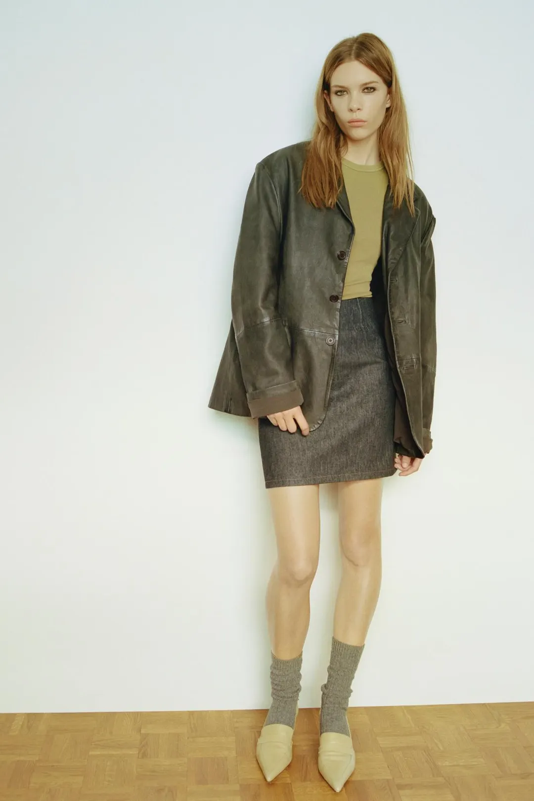 Юбка джинсовая TRF, Zara