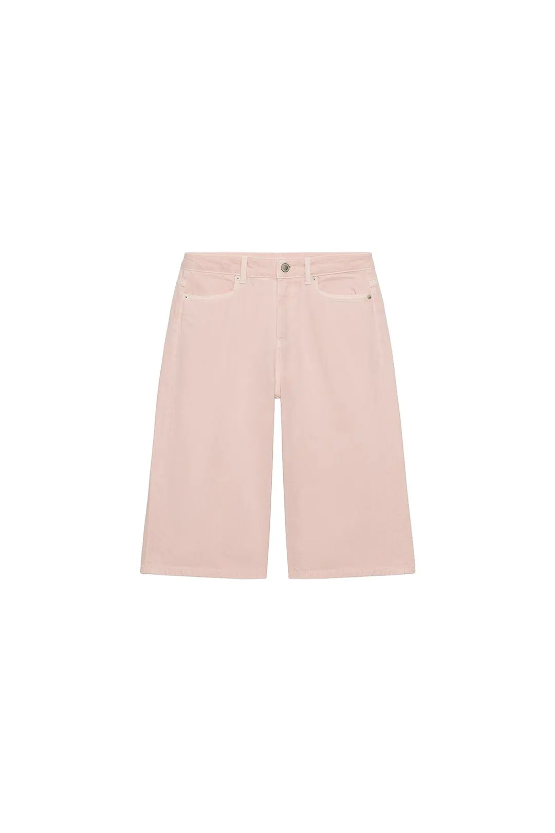 Джинсовые бермуды ZW Collection со средней посадкой, Zara