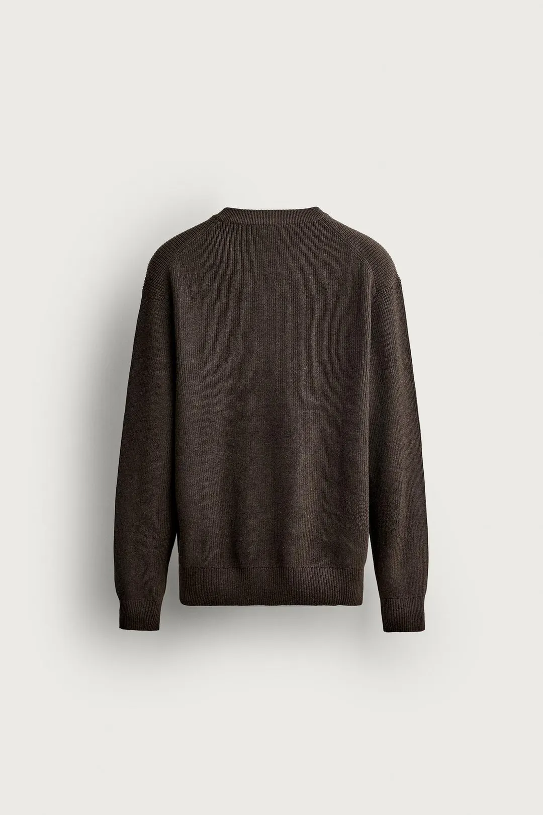 Джемпер прямого кроя платочной вязки, Zara