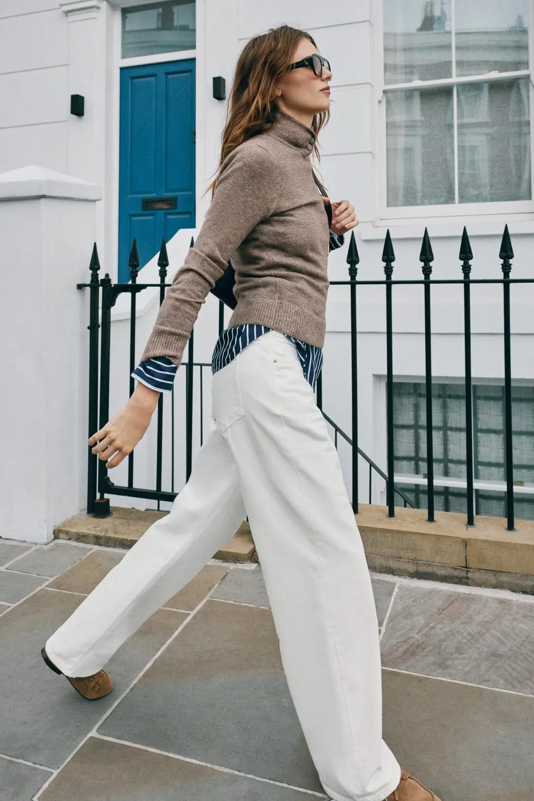 Вязаный свитер на пуговицах, Zara
