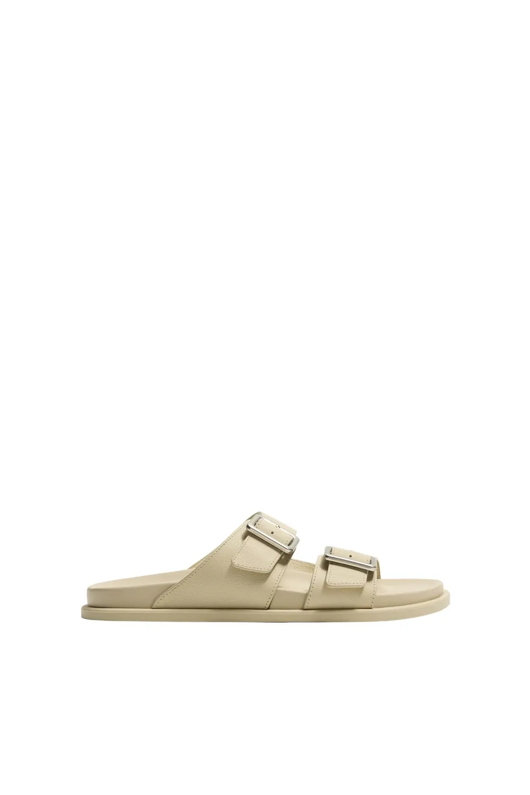 Сандалии из кожи с ремешками, Zara