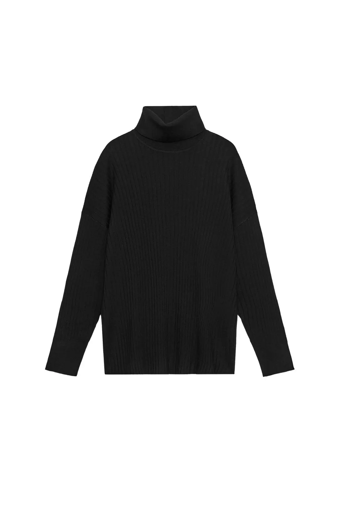 Вязаный свитер в рубчик, Zara
