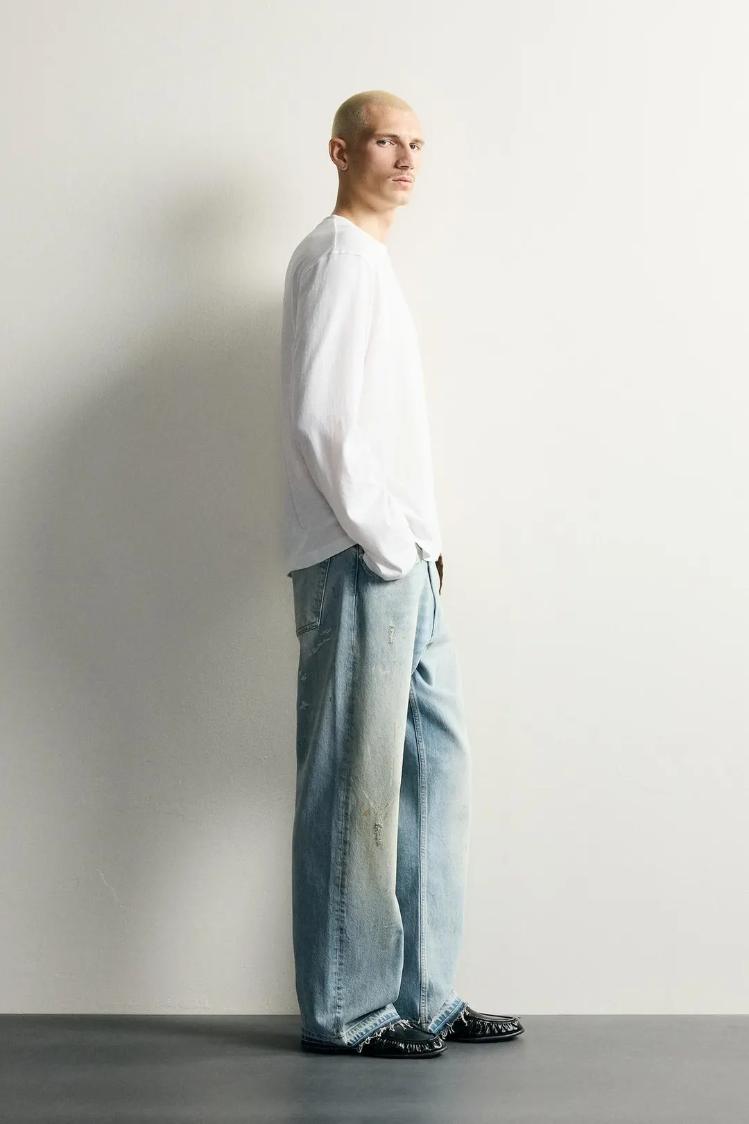 Джинсы свободного кроя, Zara