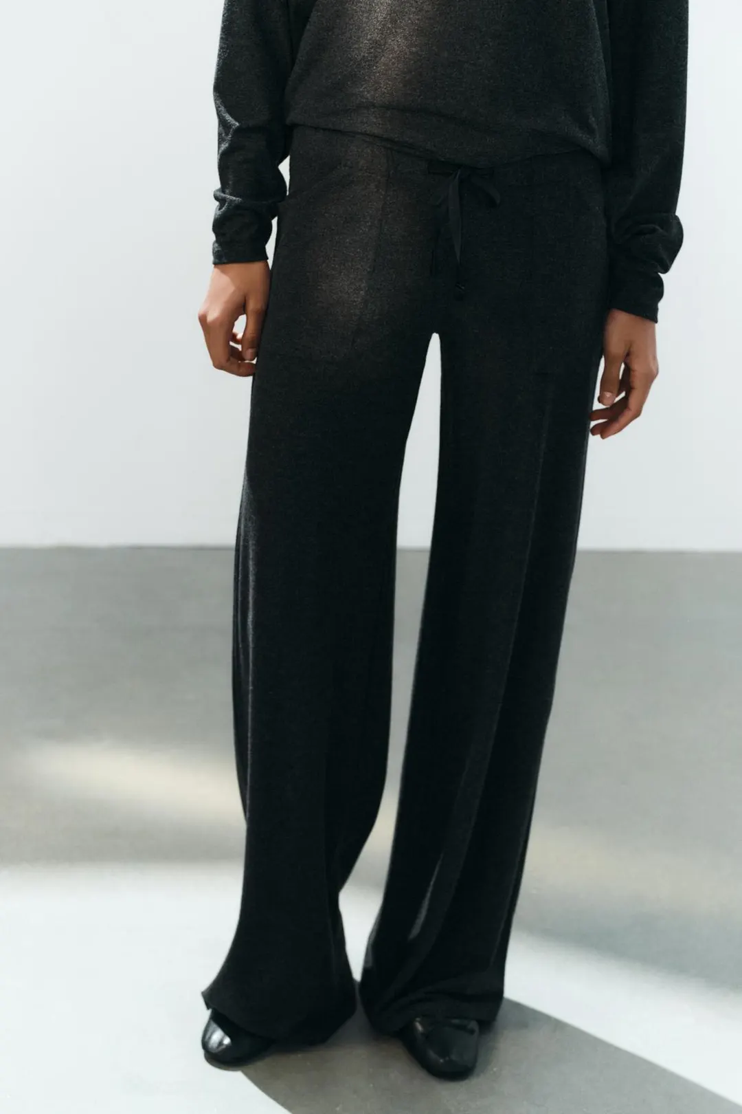 Брюки мягкие с карманами, Zara