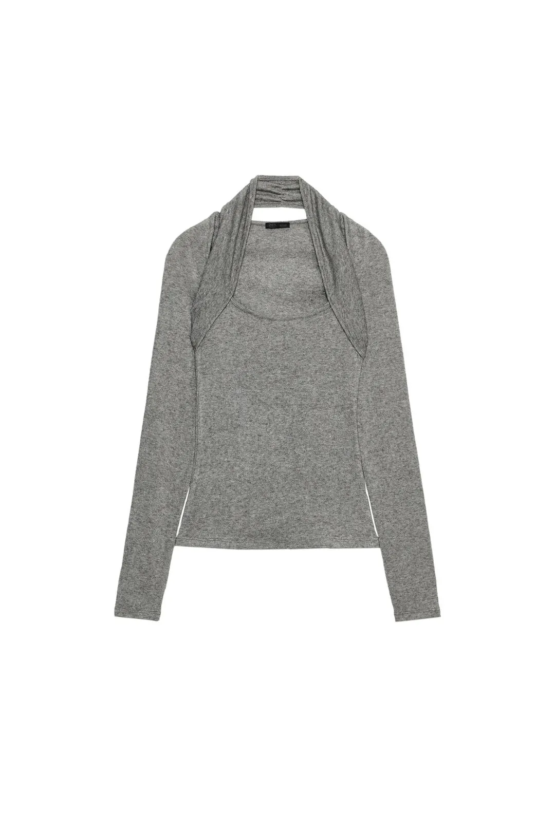 Топ халтер с двойными бретелями, Zara