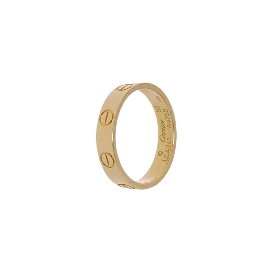 Кольцо Love Small из розового золота 18K, размер 11 · фото 1