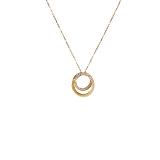 Колье Etincelle из желтого золота 18K с бриллиантами